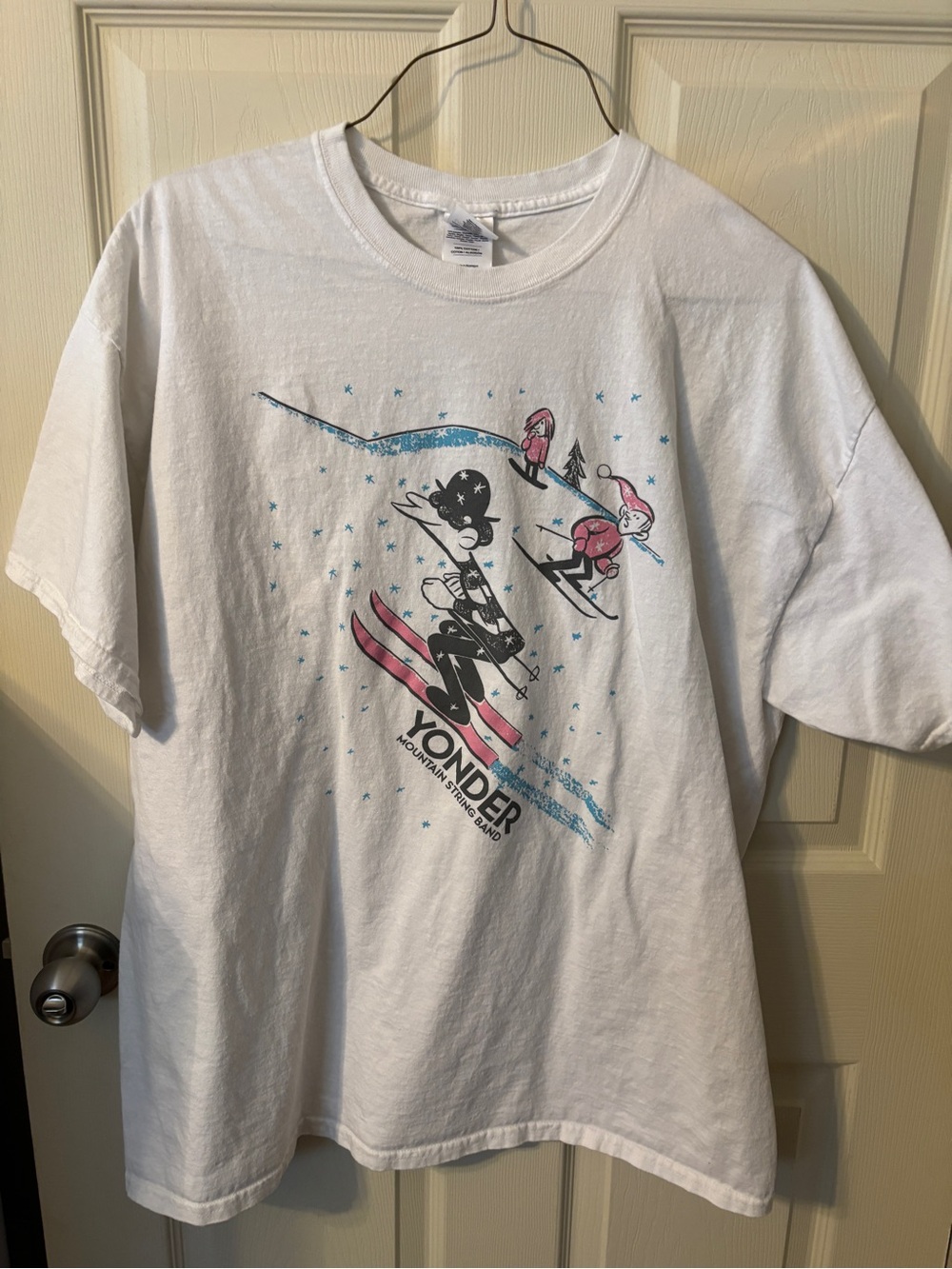Yonder MTN String Band Winter Tour 2016 2XL double sided band T